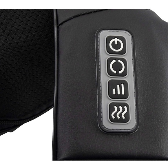 Eternal Living Stress Relief Shiatsu Back and Neck Massager w Heat Deep Tissue - Picture 3 of 8